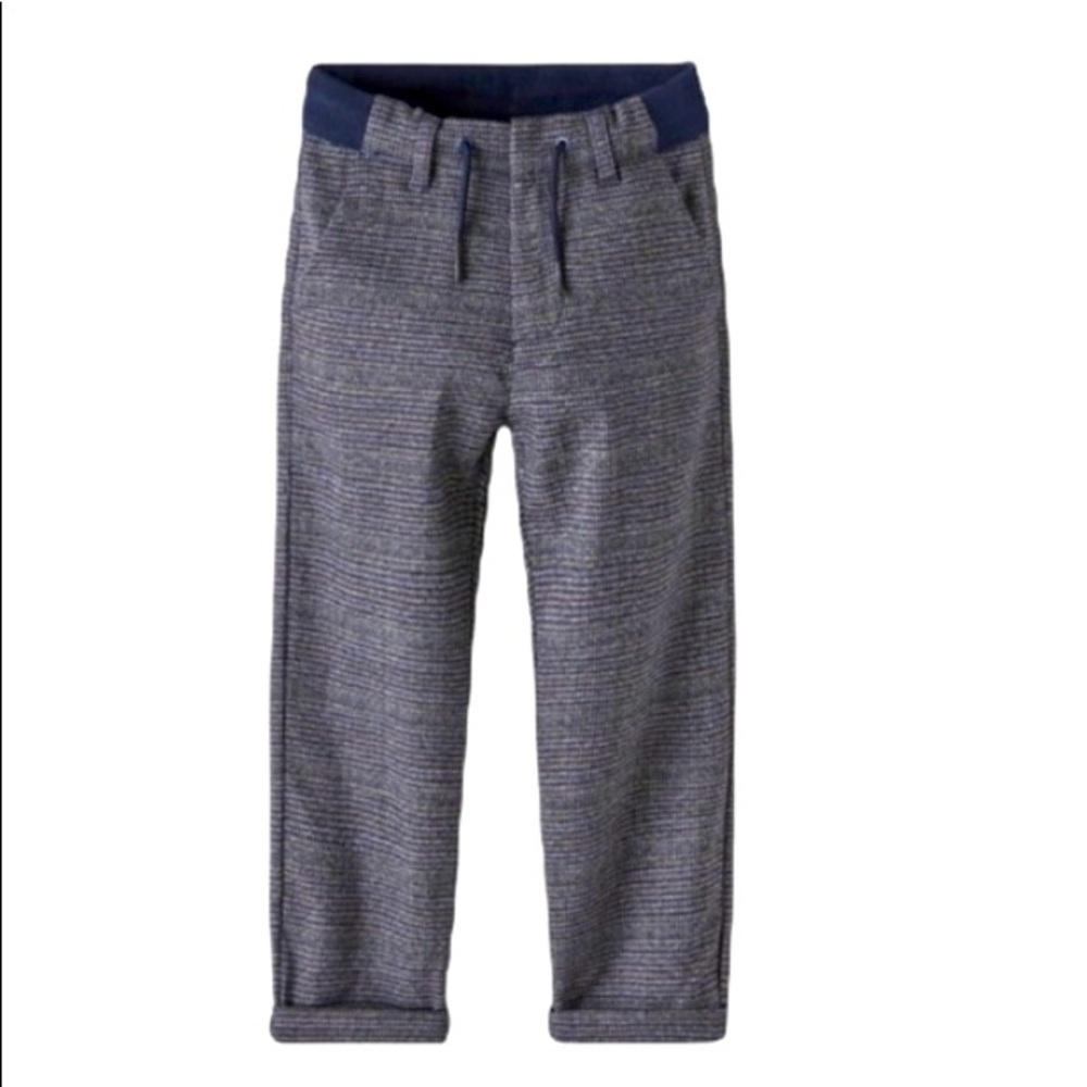 ZARA boys plaid joggers NWT